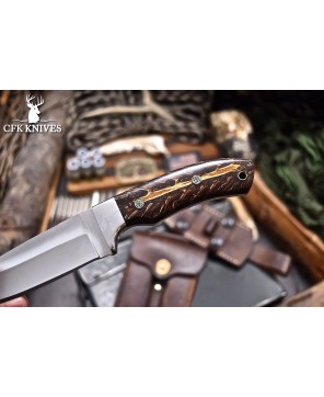 Stainless Steel Pine Cone Corelon Bushcraft Knife