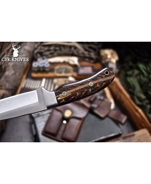 Stainless Steel Pine Cone Corelon Bushcraft Knife