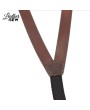 Western Style Leather Suspenders