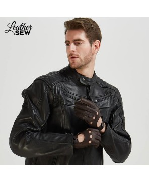 Men's Deerskin Leather Gloves: Premium Craftsmanship