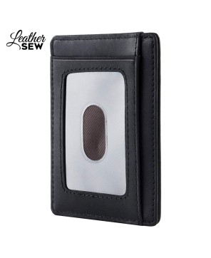 Men's Minimalist Leather Slim Wallet