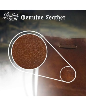 Handcrafted Leather Pouch: Durable Sleeve Protection