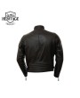 Classic Men's Black Leather Biker Jacket