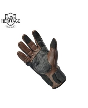 Heritage Thermal Leather Biker Gloves