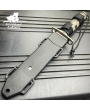 Tactical Tanto Hunting Fixed Blade Knife with Survival Kit