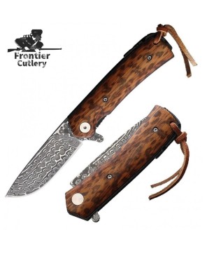 Snakewood Flipper Folding Knife