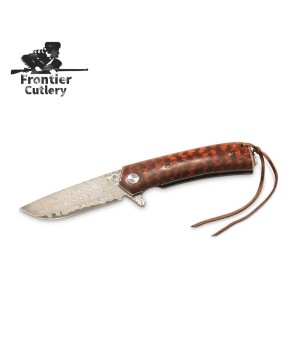 Snakewood Flipper Folding Knife