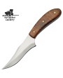 BurlWood Handle Skinning Knife