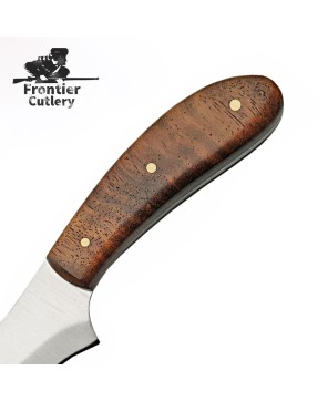 BurlWood Handle Skinning Knife