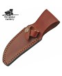 Handmade Hunting Knife Brown Bone