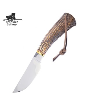 Custom Handmade Stag Skinner Knife