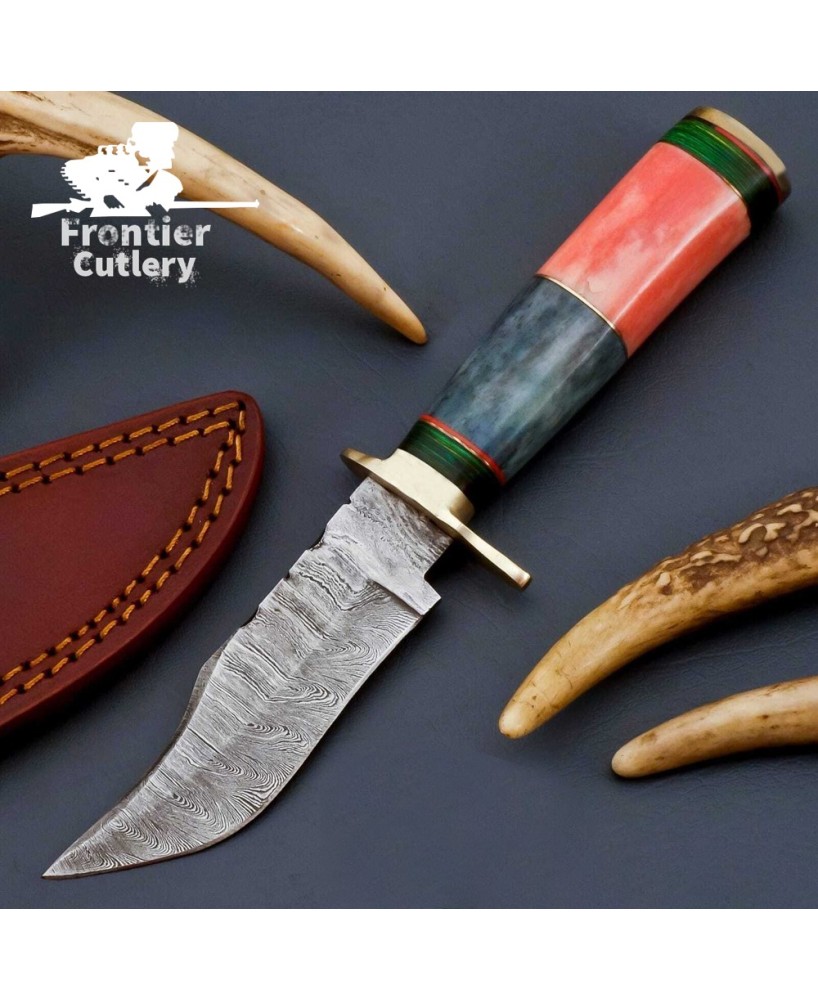 Camel Bone Handle Hunting Knife