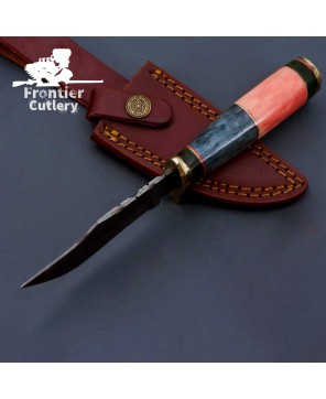 Camel Bone Handle Hunting Knife