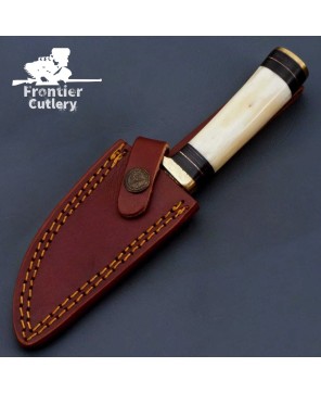 Camel Bone Handle Hunting Knife