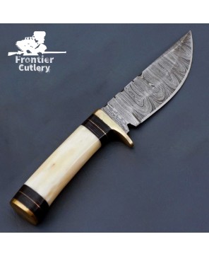 Camel Bone Handle Hunting Knife