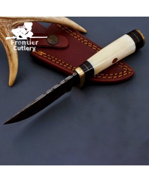 Camel Bone Handle Hunting Knife