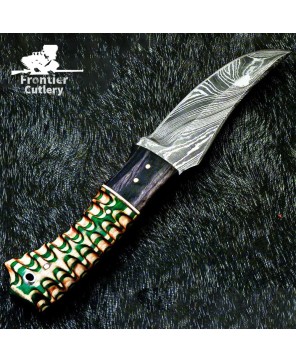 Damascus Steel Hunting Knife