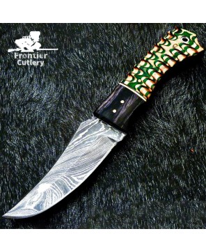 Damascus Steel Hunting Knife