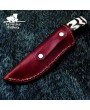 Damascus Hunting Knife with Resin Handle