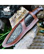 Premium Handmade Hunting Knife with Damascus Steel