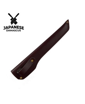 Japanese Boning Knife & Leather Sheath