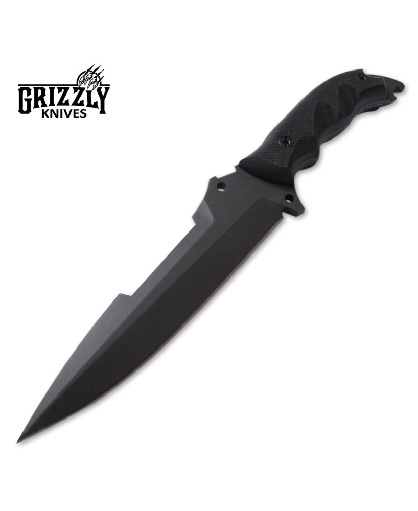 Grizzly Survival Knife - Handcrafted Niolox Steel Blade