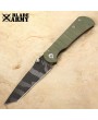 Beaded Camo Tactical Folding Knife - Durable, Versatile, Reliable