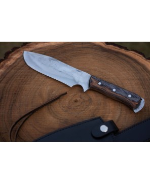 "Discover the craftsmanship of Almazan® Custom Handmade Hunting Knife. Designed for precision and durability, it's your ultimate