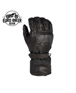 Premium Biker Gloves: Gore-Tex, Fleece Liner, Knuckle Protection