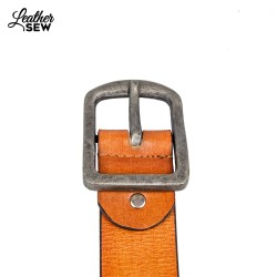 Tan Leather Belt - Timeless Style for Men