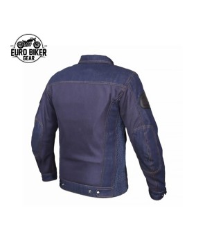 Denim Biker Jacket - Safety & Style