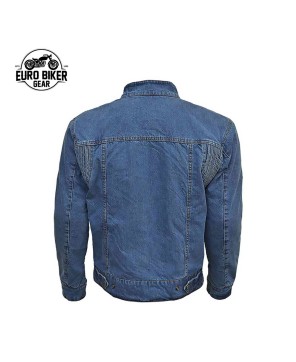 Men Aramid Denim Jacket - Stylish Protection