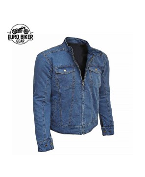 Men Aramid Denim Jacket - Stylish Protection