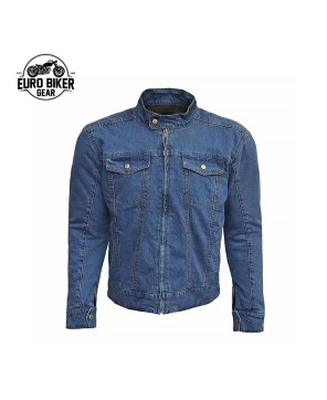 Men Aramid Denim Jacket - Stylish Protection