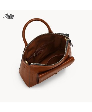 Stylish Brown Mini Backpack for iPad Mini