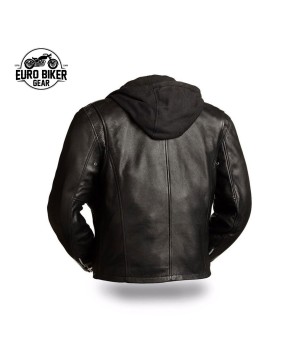 Street Cruiser Leather Biker Jacket