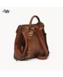 Stylish Brown Small Backpack for iPad - Adventure Ready