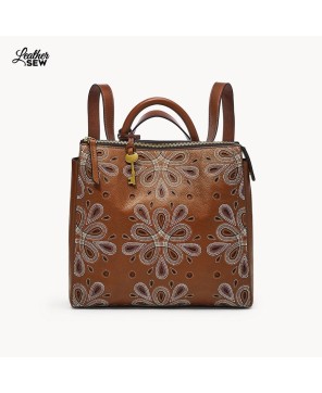 Stylish Brown Small Backpack for iPad - Adventure Ready