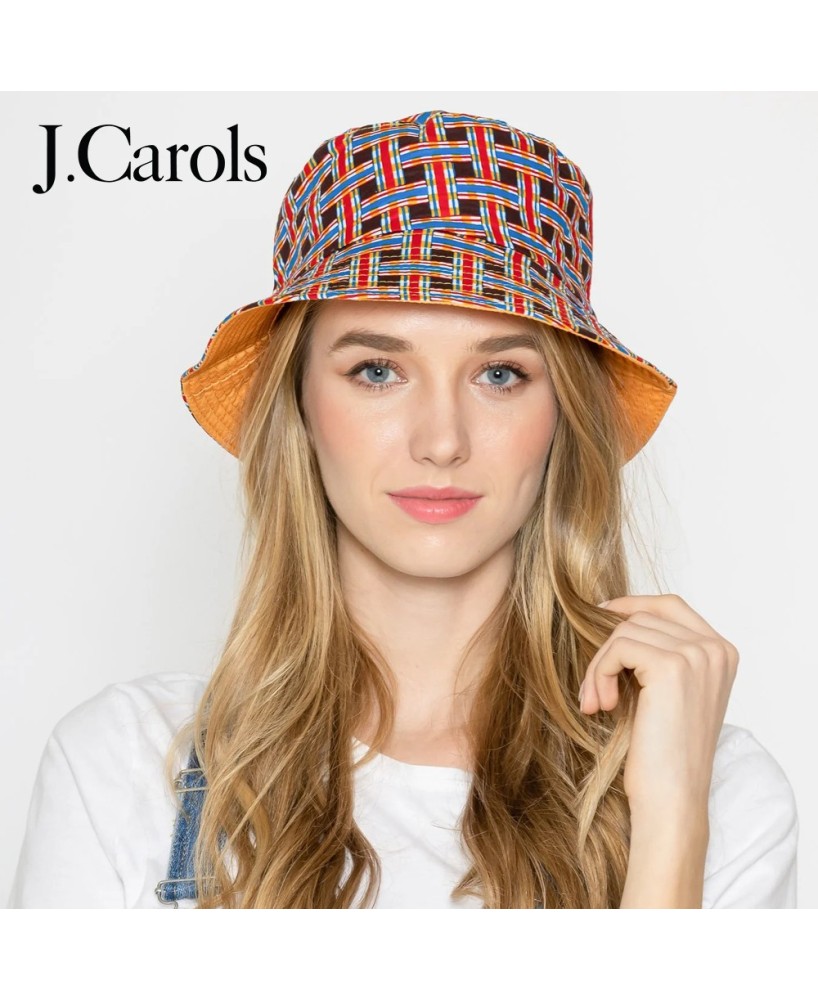 Versatile Reversible Geometric Bucket Hat for Every Season