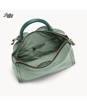 Chic and Functional Green Small Backpack for Women