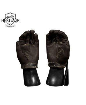 Brown Road Riding Gloves for Comfortable Adventures