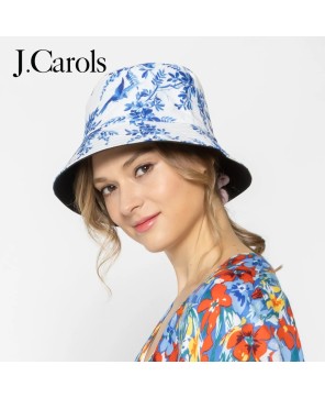 Versatile Oriental Floral Bucket Hat