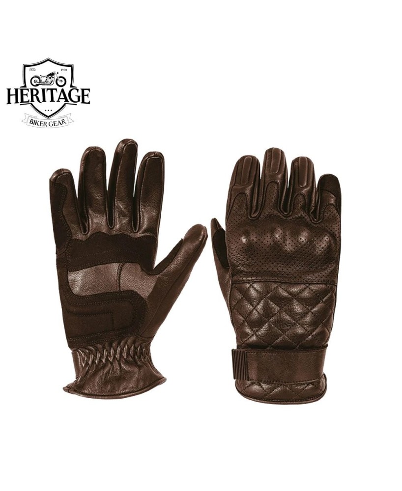 Brown Tracker Gloves - Classic Style with Modern Safety Features