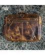 Experience Timeless Elegance with Antique Leather Laptop Bag