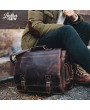 Experience Timeless Elegance with Antique Leather Laptop Bag