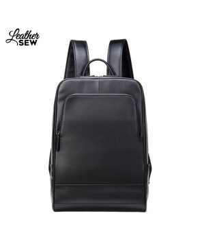 Executive Leather Laptop Carrier - Stylish & Functional Travel