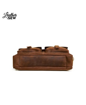 The European Leather Briefcase