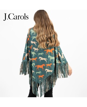 Chic Horse Collection Poncho