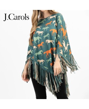 Chic Horse Collection Poncho