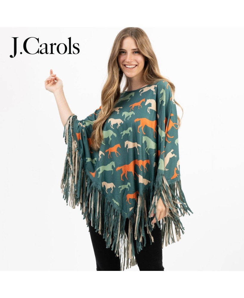 Chic Horse Collection Poncho